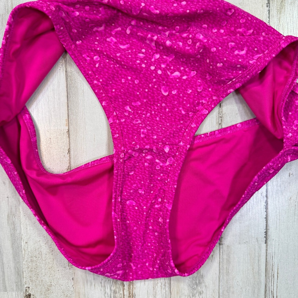 Shefit Luxe Bikini Bottoms Hot Pink Splash Swimwear Size 3XL - Picture 8 of 9